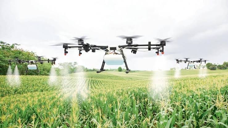 agricultural drone by TSAW